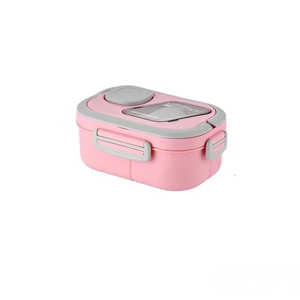 Portable Insulated Lunch Box with Cutlery - Portable Insulated Lunch Box with Cutlery - Image 3 of 5