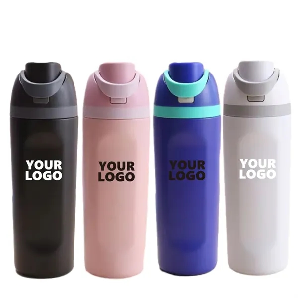 20oz Bottle Insulated Stainless Steel Sip or Swig Lid - 20oz Bottle Insulated Stainless Steel Sip or Swig Lid - Image 0 of 4