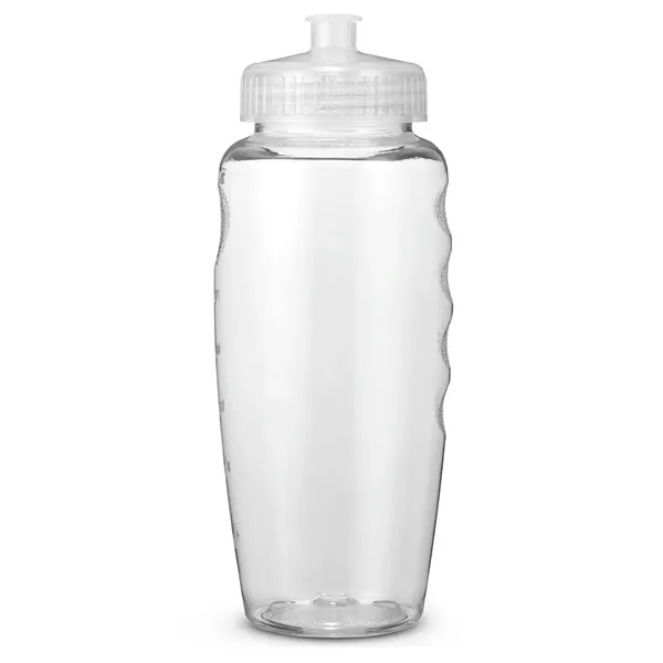 Prime Line USA Made 30oz Polyclear™ Gripper Water Bottle - Prime Line USA Made 30oz Polyclear™ Gripper Water Bottle - Image 3 of 3