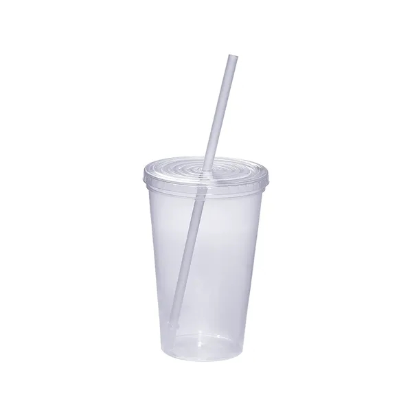 Prime Line USA Made 20oz Econo Sturdy Sipper Tumbler - Prime Line USA Made 20oz Econo Sturdy Sipper Tumbler - Image 4 of 19