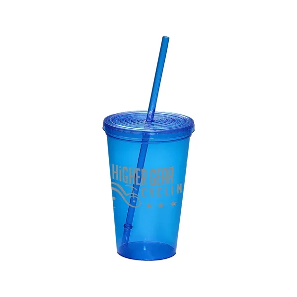 Prime Line USA Made 20oz Econo Sturdy Sipper Tumbler - Prime Line USA Made 20oz Econo Sturdy Sipper Tumbler - Image 9 of 19