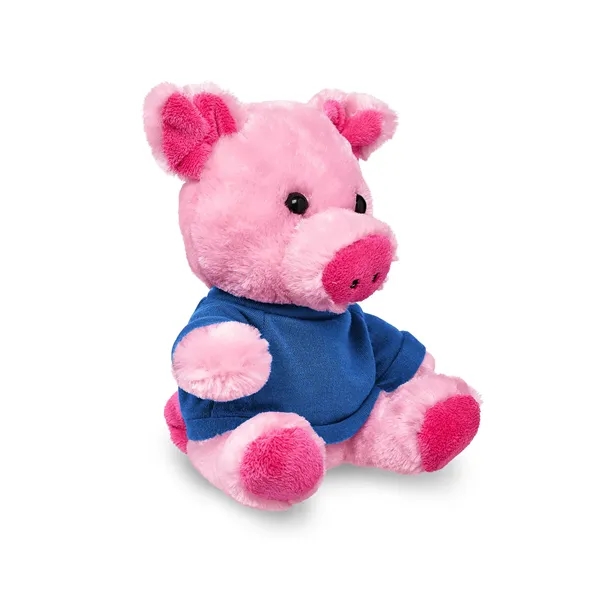 7" Plush Pig With T-Shirt - 7" Plush Pig With T-Shirt - Image 13 of 44
