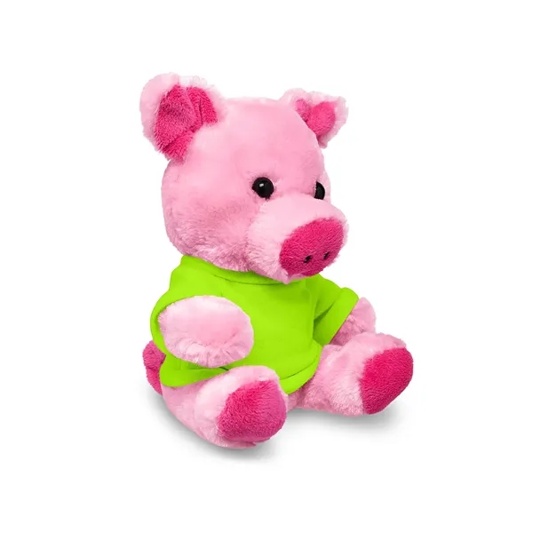 7" Plush Pig With T-Shirt - 7" Plush Pig With T-Shirt - Image 20 of 44