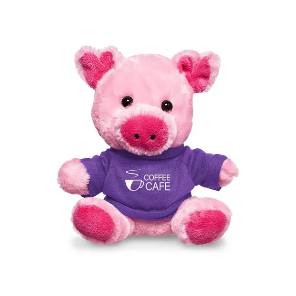 7" Plush Pig With T-Shirt - 7" Plush Pig With T-Shirt - Image 25 of 44