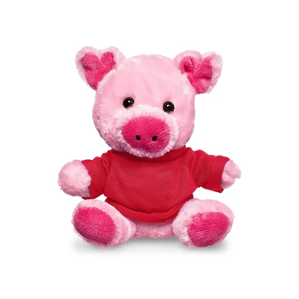 7" Plush Pig With T-Shirt - 7" Plush Pig With T-Shirt - Image 27 of 44