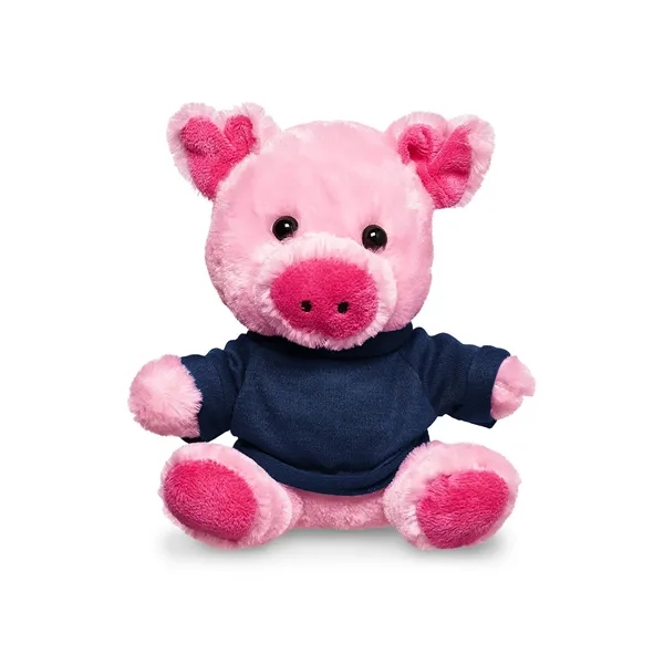 7" Plush Pig With T-Shirt - 7" Plush Pig With T-Shirt - Image 33 of 44