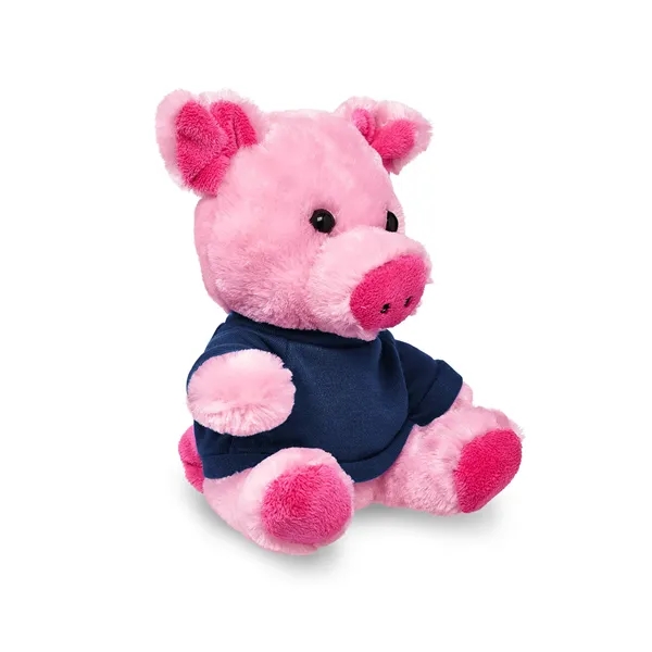 7" Plush Pig With T-Shirt - 7" Plush Pig With T-Shirt - Image 42 of 44