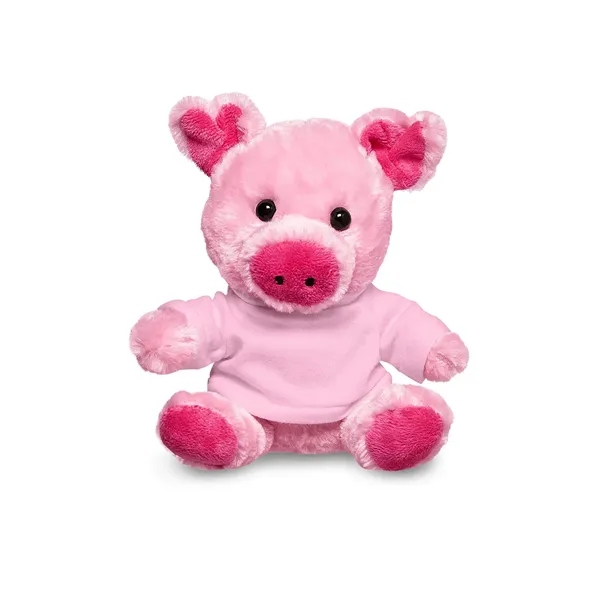 7" Plush Pig With T-Shirt - 7" Plush Pig With T-Shirt - Image 38 of 44
