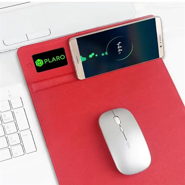 LED Light LOGO Fast Charging Mouse Pad - LED Light LOGO Fast Charging Mouse Pad - Image 2 of 3