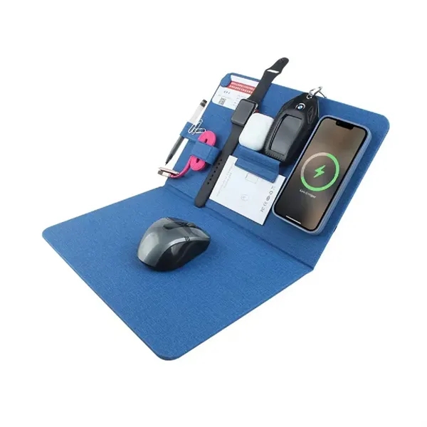 Magnet Fast Wireless Charger With Desk Organizer - Magnet Fast Wireless Charger With Desk Organizer - Image 3 of 3