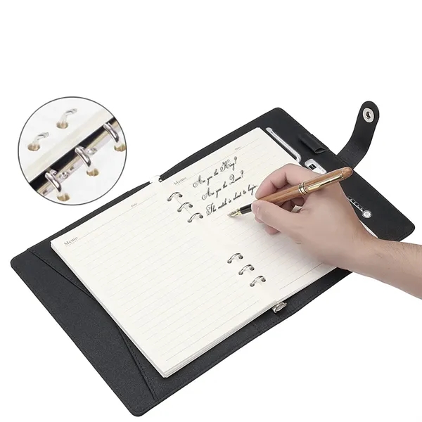 A5 Multifunctional Wireless Charging Notebook 16GB USB Drive - A5 Multifunctional Wireless Charging Notebook 16GB USB Drive - Image 4 of 4