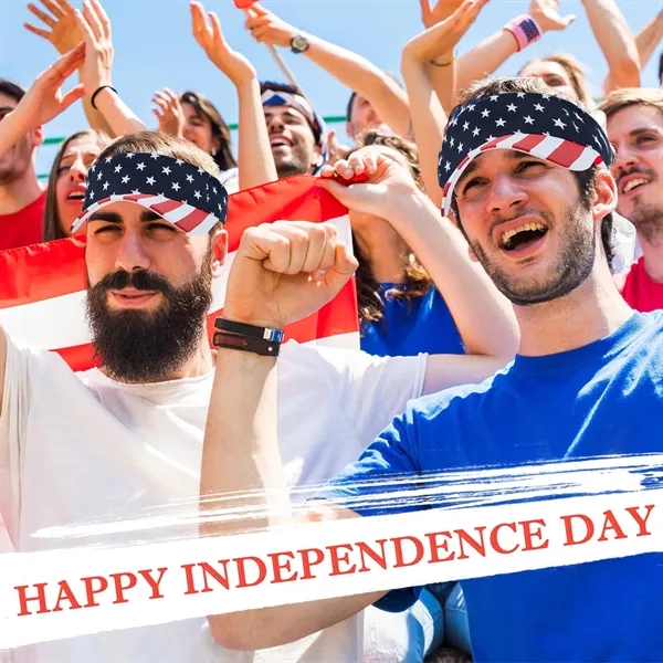 American Flag Sun Visor Hat - American Flag Sun Visor Hat - Image 2 of 6