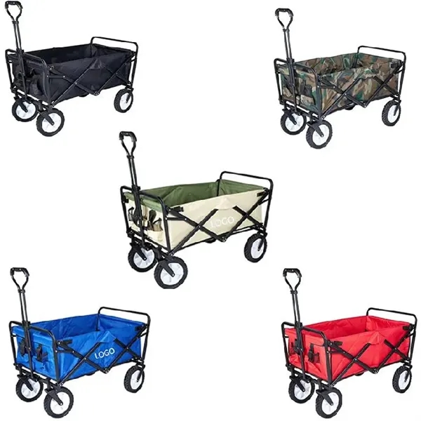 100L Collapsible Folding Cart Outdoor Utility Camping Wagon - 100L Collapsible Folding Cart Outdoor Utility Camping Wagon - Image 1 of 4