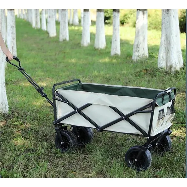 100L Collapsible Folding Cart Outdoor Utility Camping Wagon - 100L Collapsible Folding Cart Outdoor Utility Camping Wagon - Image 4 of 4