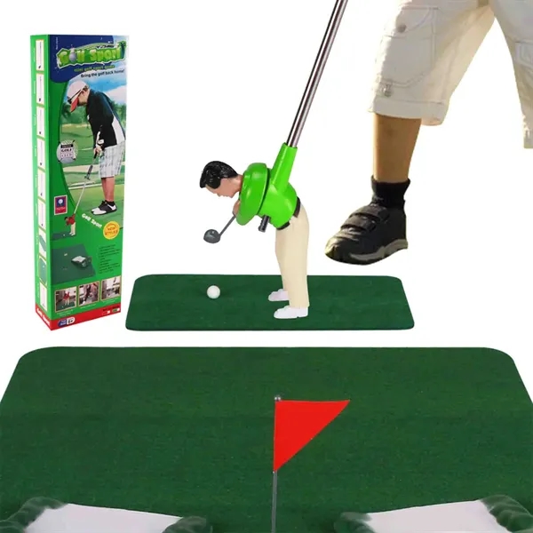 MOQ5 Mini Golfing Man Indoor Golf Kit For Children - MOQ5 Mini Golfing Man Indoor Golf Kit For Children - Image 3 of 3
