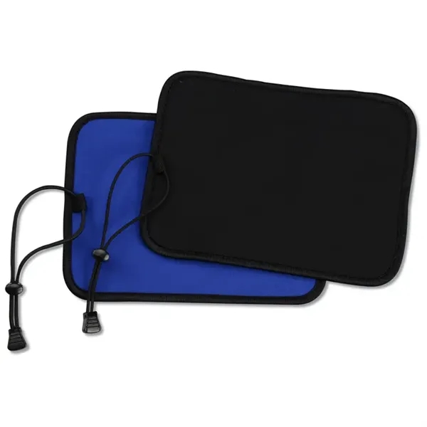Neoprene Roll-Up Travel Tech Case, Foldable Organizer Pouch - Neoprene Roll-Up Travel Tech Case, Foldable Organizer Pouch - Image 1 of 3