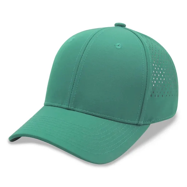 6 Panels Laser Cut Mesh Quick Dry Golf Trucker Cap - 6 Panels Laser Cut Mesh Quick Dry Golf Trucker Cap - Image 3 of 9
