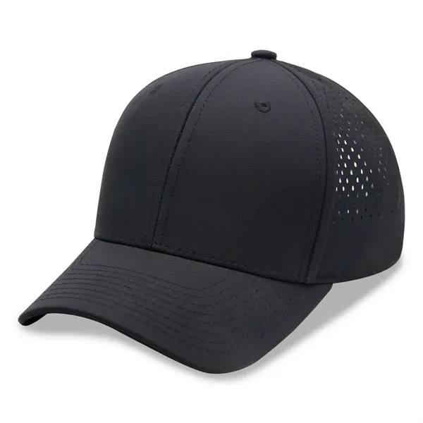 6 Panels Laser Cut Mesh Quick Dry Golf Trucker Cap - 6 Panels Laser Cut Mesh Quick Dry Golf Trucker Cap - Image 4 of 9