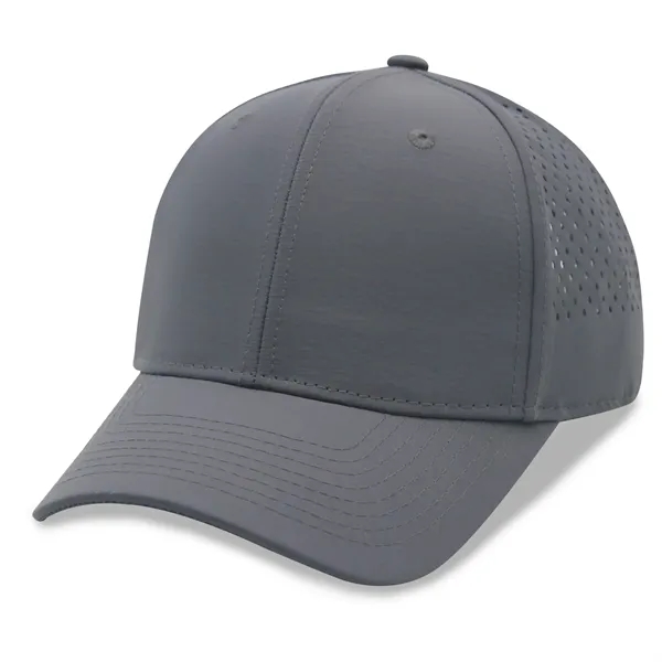 6 Panels Laser Cut Mesh Quick Dry Golf Trucker Cap - 6 Panels Laser Cut Mesh Quick Dry Golf Trucker Cap - Image 5 of 9