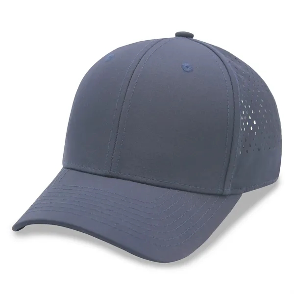 6 Panels Laser Cut Mesh Quick Dry Golf Trucker Cap - 6 Panels Laser Cut Mesh Quick Dry Golf Trucker Cap - Image 9 of 9