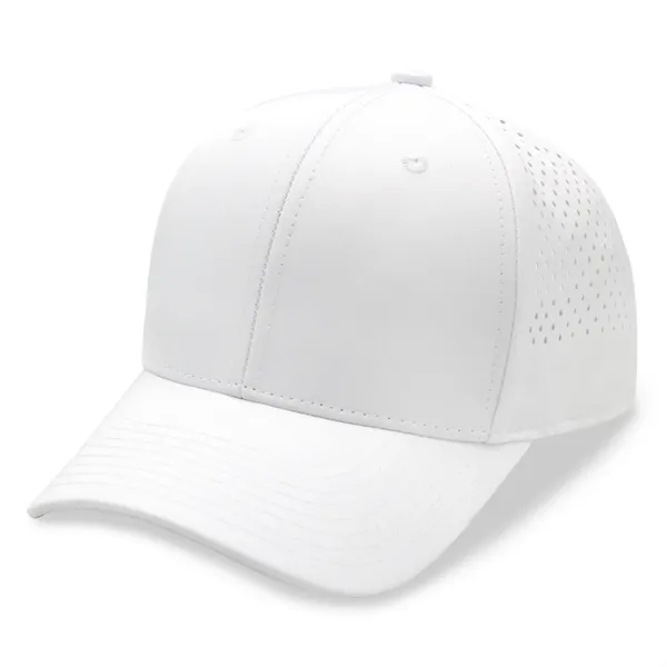 6 Panels Laser Cut Mesh Quick Dry Golf Trucker Cap - 6 Panels Laser Cut Mesh Quick Dry Golf Trucker Cap - Image 2 of 9