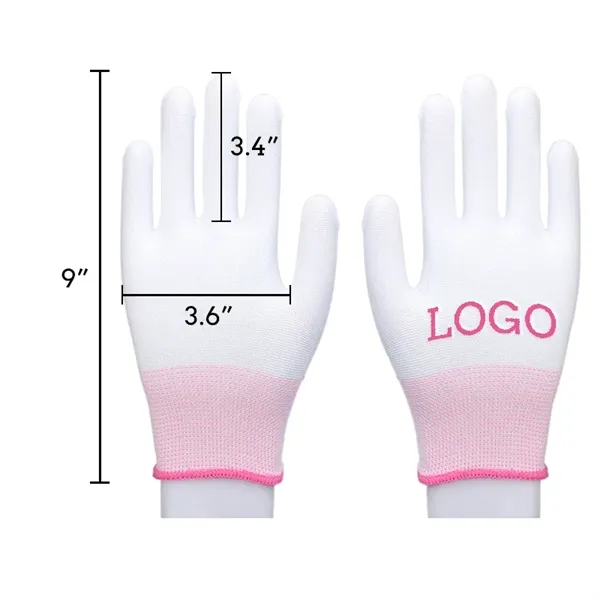 1 Pair Anti-static PU Nylon Machining Construction Gloves - 1 Pair Anti-static PU Nylon Machining Construction Gloves - Image 1 of 4