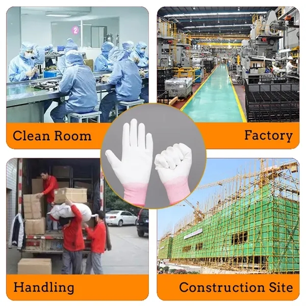 1 Pair Anti-static PU Nylon Machining Construction Gloves - 1 Pair Anti-static PU Nylon Machining Construction Gloves - Image 4 of 4