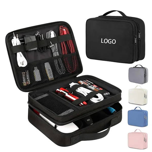 Electronics Organizer Travel Case - Electronics Organizer Travel Case - Image 0 of 4