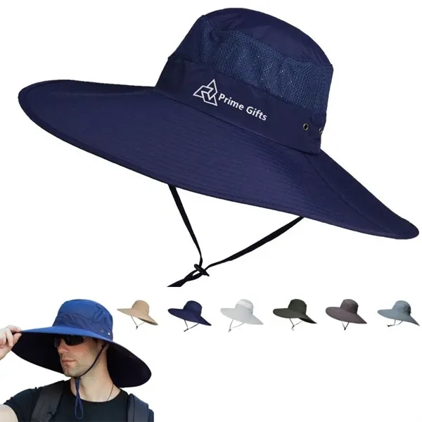 Waterproof Super Wide Brim Bucket Hat for Outdoors - Waterproof Super Wide Brim Bucket Hat for Outdoors - Image 0 of 5