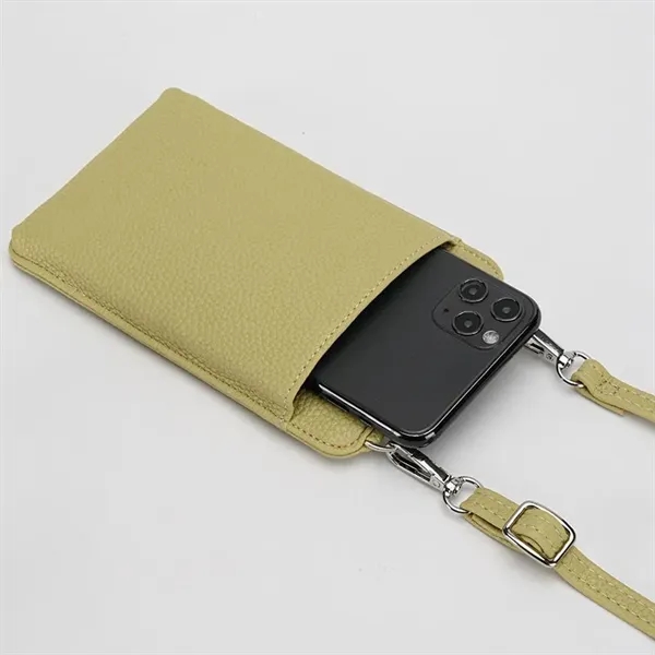 PU Leather Crossbody Sling Bag - PU Leather Crossbody Sling Bag - Image 1 of 5