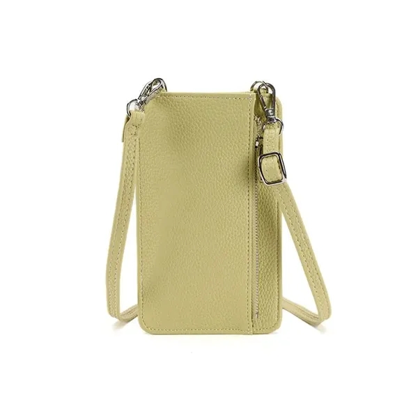 PU Leather Crossbody Sling Bag - PU Leather Crossbody Sling Bag - Image 4 of 5