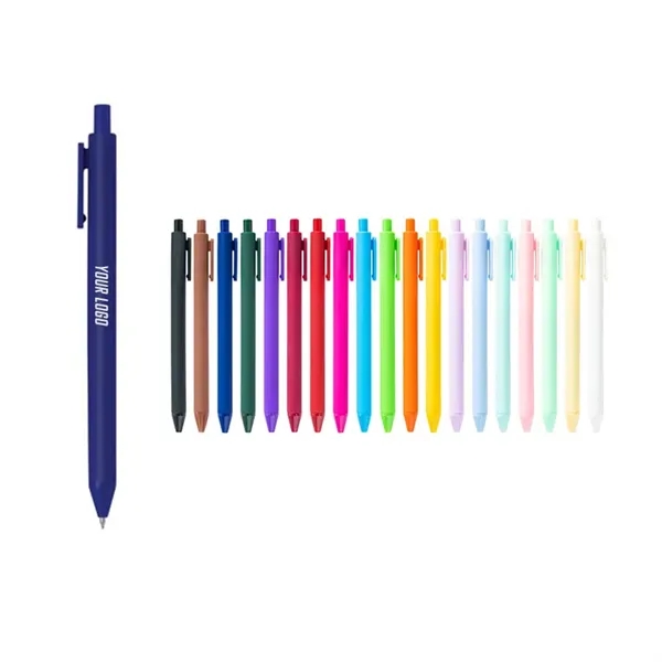 Soft Touch Retractable Ballpoint Pen - Soft Touch Retractable Ballpoint Pen - Image 0 of 0
