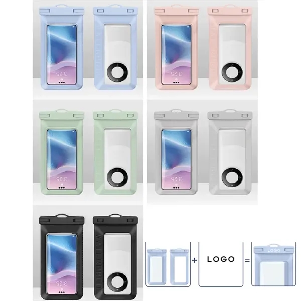 Mobile Phone Waterproof Bag with Lanyard - Mobile Phone Waterproof Bag with Lanyard - Image 1 of 5