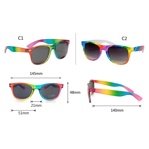 Rainbow Sunglasses - Rainbow Sunglasses - Image 4 of 4