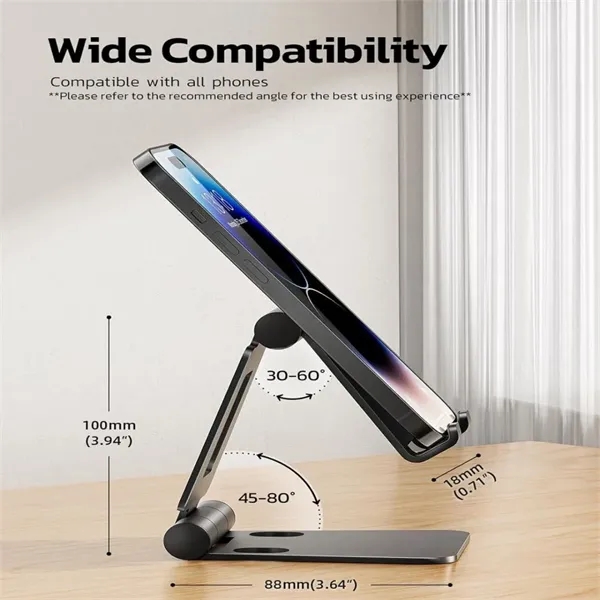 Dual Folding Cellphone Stand - Dual Folding Cellphone Stand - Image 1 of 5