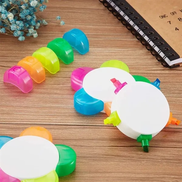 Various Shape Colorful Petal Highlighter - Various Shape Colorful Petal Highlighter - Image 1 of 5