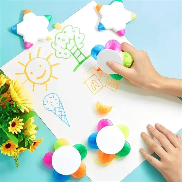 Various Shape Colorful Petal Highlighter - Various Shape Colorful Petal Highlighter - Image 3 of 5
