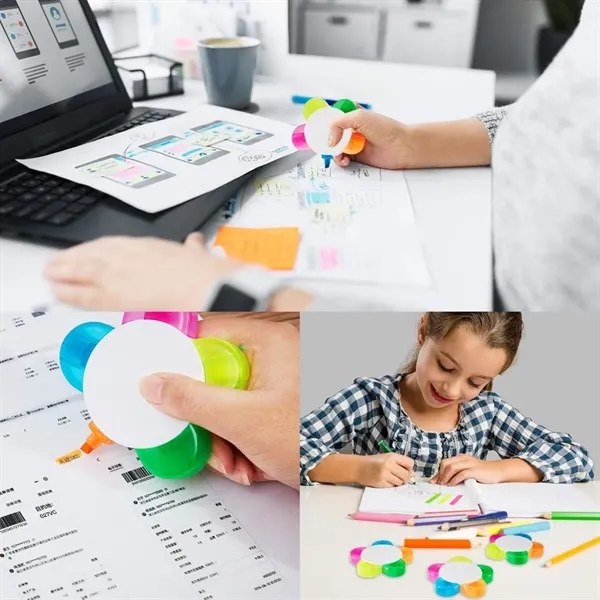 Various Shape Colorful Petal Highlighter - Various Shape Colorful Petal Highlighter - Image 5 of 5