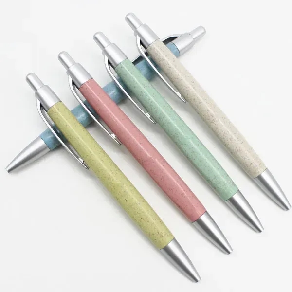 Eco Friendly Recycled Wheat Straw Pen - Eco Friendly Recycled Wheat Straw Pen - Image 2 of 3