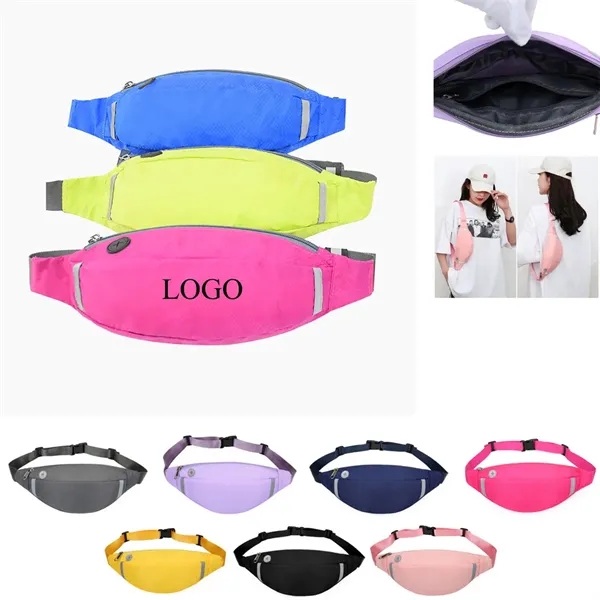 Rose Red Neon Fanny Pack - Rose Red Neon Fanny Pack - Image 0 of 7