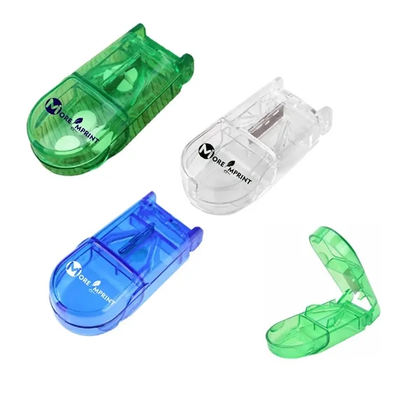 Plastic Pill Cutter,Medicine Splitter for cutting tablets - Plastic Pill Cutter,Medicine Splitter for cutting tablets - Image 0 of 2