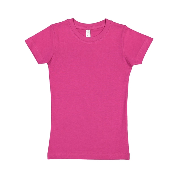 LAT Girls' Fine Jersey Tee - LAT Girls' Fine Jersey Tee - Image 70 of 100