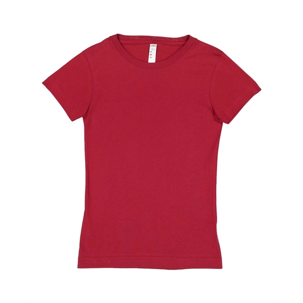 LAT Girls' Fine Jersey Tee - LAT Girls' Fine Jersey Tee - Image 72 of 100