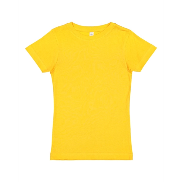 LAT Girls' Fine Jersey Tee - LAT Girls' Fine Jersey Tee - Image 74 of 100