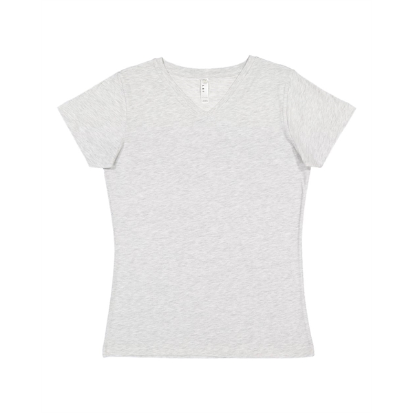 LAT Women's Fine Jersey V-Neck Tee - LAT Women's Fine Jersey V-Neck Tee - Image 54 of 77
