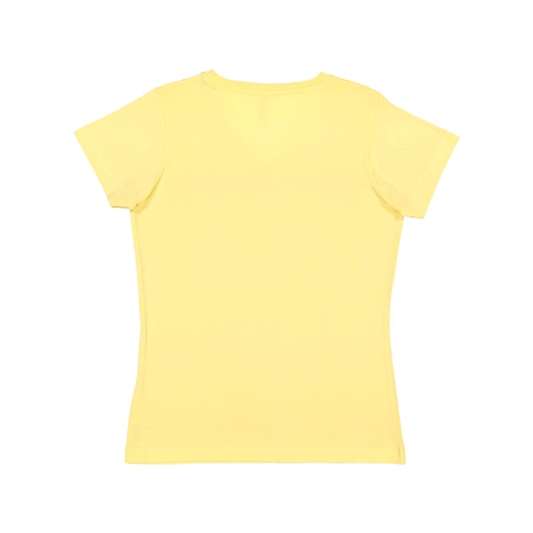 LAT Women's Fine Jersey V-Neck Tee - LAT Women's Fine Jersey V-Neck Tee - Image 57 of 77