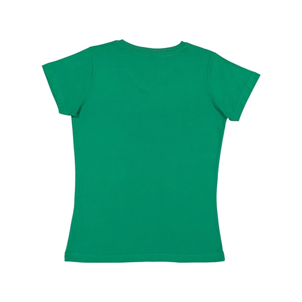 LAT Women's Fine Jersey V-Neck Tee - LAT Women's Fine Jersey V-Neck Tee - Image 65 of 77