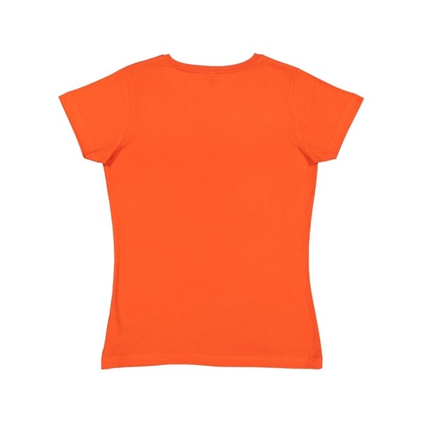 LAT Women's Fine Jersey V-Neck Tee - LAT Women's Fine Jersey V-Neck Tee - Image 69 of 77