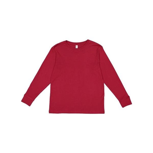 LAT Youth Fine Jersey Long Sleeve Tee - LAT Youth Fine Jersey Long Sleeve Tee - Image 15 of 51