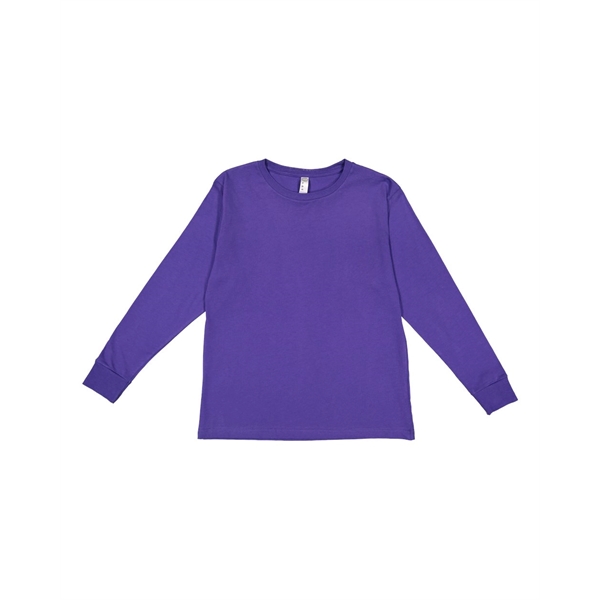LAT Youth Fine Jersey Long Sleeve Tee - LAT Youth Fine Jersey Long Sleeve Tee - Image 28 of 51